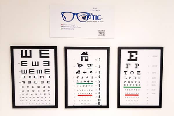 examen agudeza visual